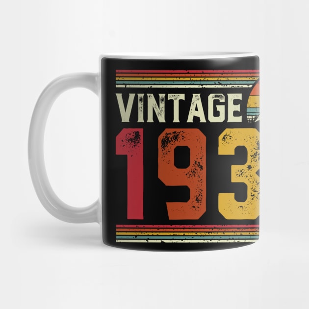 Vintage 1939 Birthday Gift Retro Style by Foatui